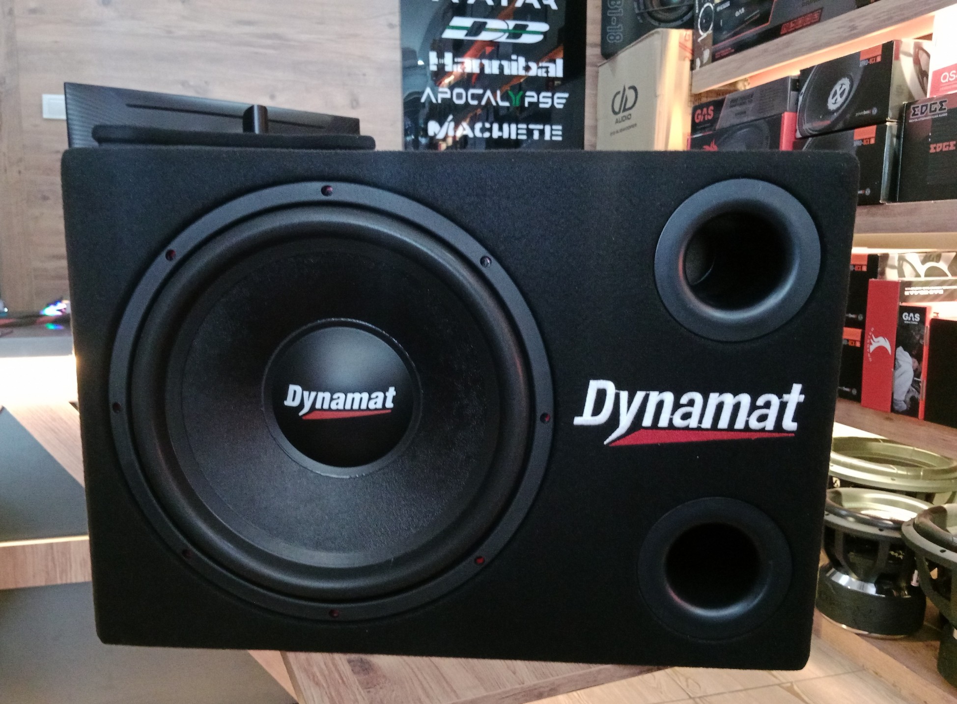 DYNAMAT 35 CM 500 RMS ÇİFT PORT KUTULU