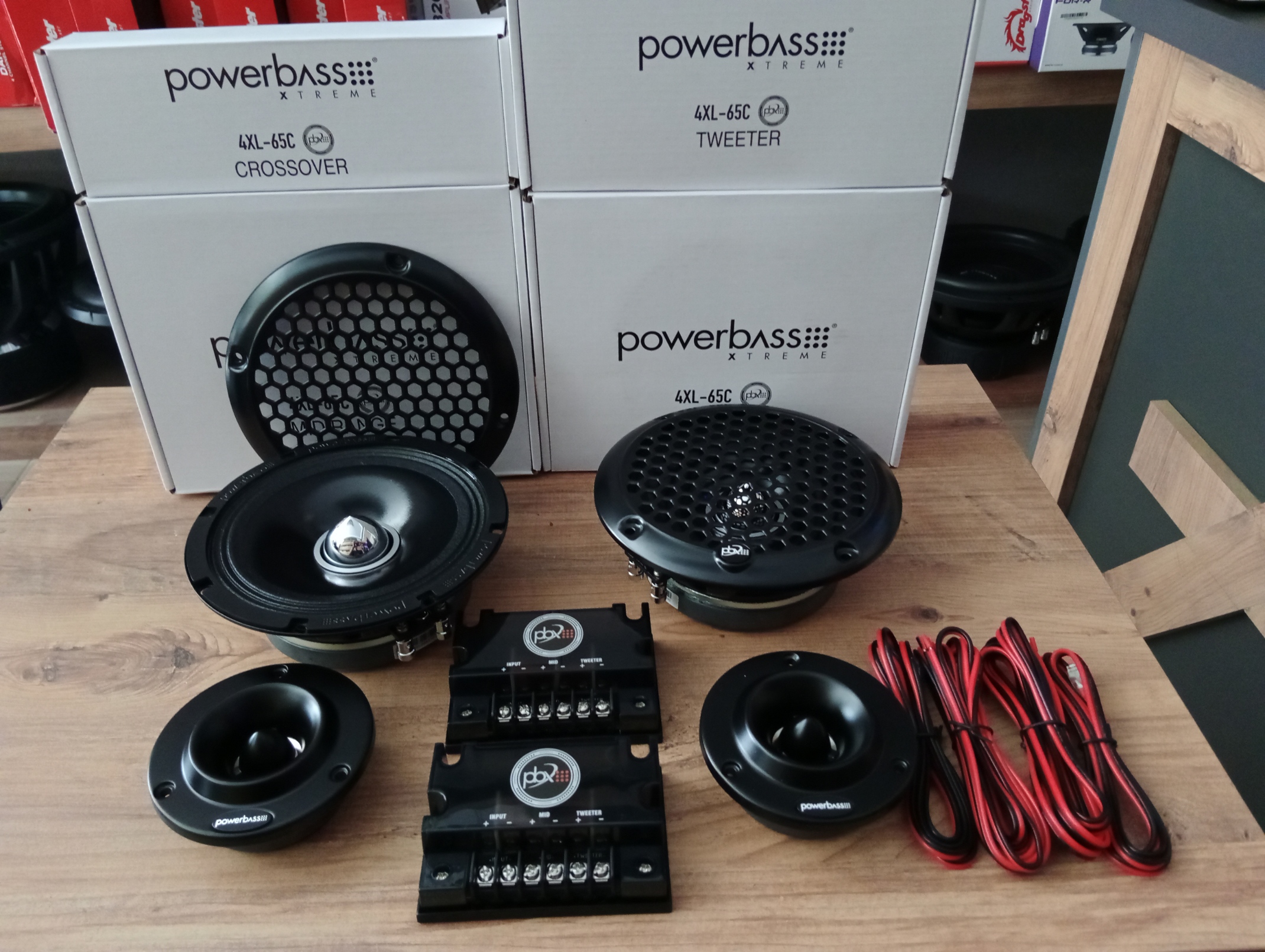 powerbas 4XL-65C 16 cm set