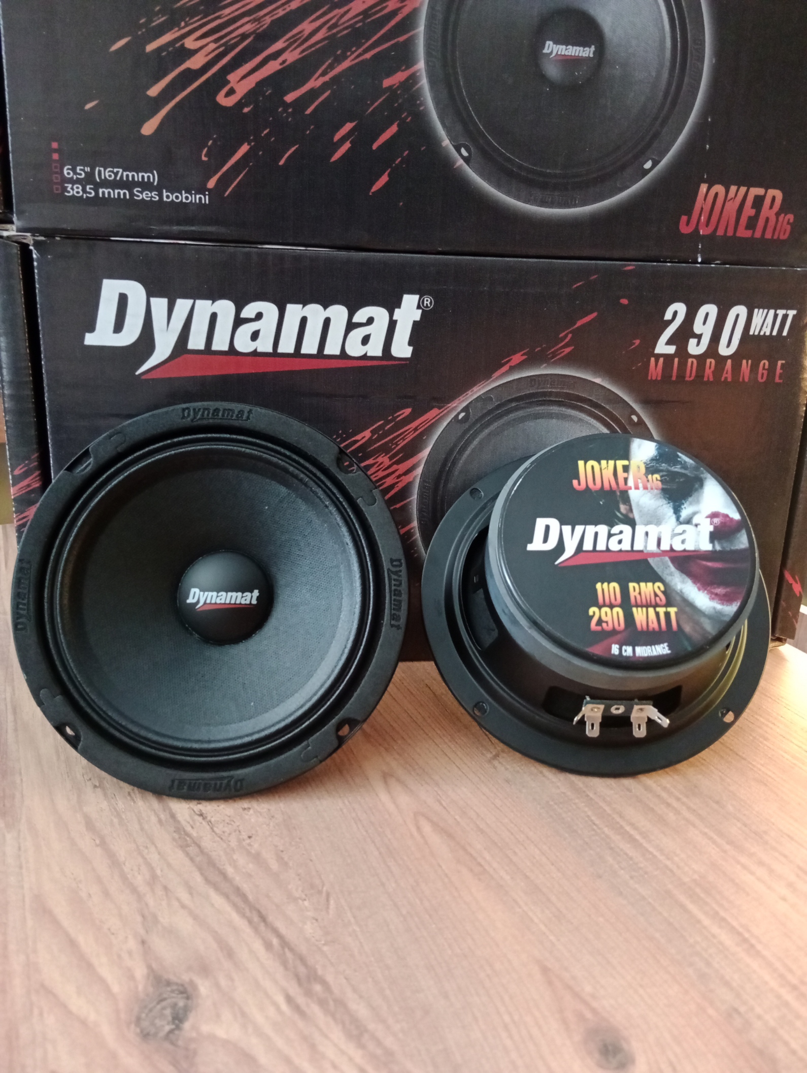 DYNAMAT JOKER 16 CM 290 WATT 110 RMS