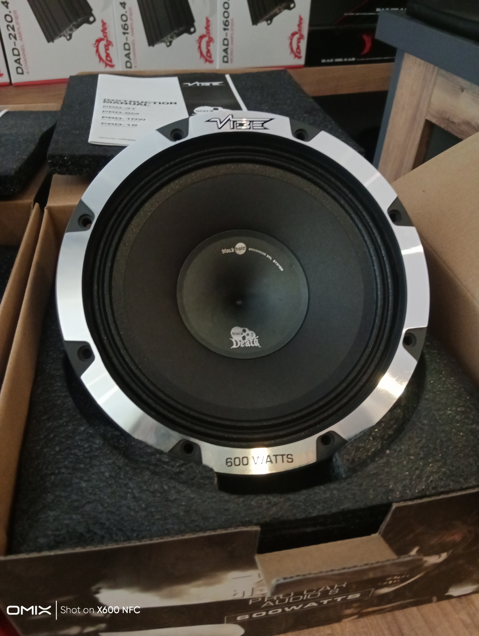 VİBE 20 CM ESKİ SERİ 600 WATT 200 RMS